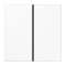 Kit touche complet 1 voie platine F40 / LS 990 Blanc|Jung france-IUNLS401TSAWW