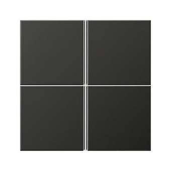 Kit touche complet 4 voies F40 / LS 990 Titane Anthracite|Jung france-IUNAL2404TSAAN