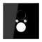 Enjo pour 2 mini fiches / LS 990 Noir|Jung france-IUNLS962SW