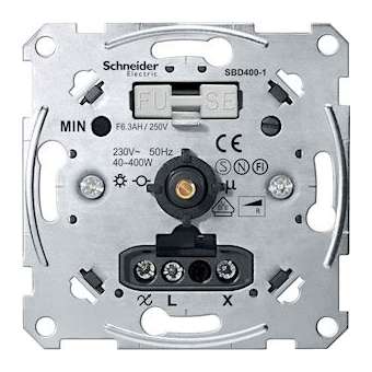 Systeme M - variateur rotatif - pour charges R - 40-400W|Schneider Electric-SCHMTN5131-0000