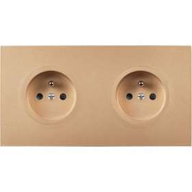 Façade DESIR DORE SOFT TOUCH DOUBLE HORIZONTALE PC PC|Modelec-MD8260-814