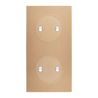 Façade DESIR DORE SOFT TOUCH DOUBLE VERTICALE B2 B2|Modelec-MD8154-814