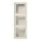 Boîtier saillie avec cadre 3 postes / LS 990 Ivoire|Jung france-IUNLS583AW