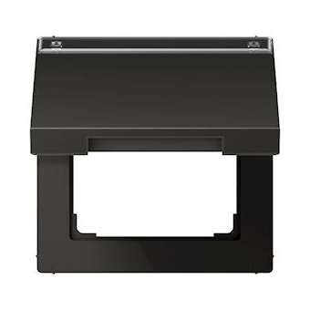 Enjoliveur couvercle porte étiquette / LS 990 Titane Anthracite|Jung france-IUNAL2990NAKLAN