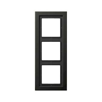 Cadre 3 postes / LS Design Titane Anthracite|Jung france-IUNALD2983AN