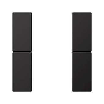 Kit touche complet 2 voies F50 / LS 990 Dark Canon de Fusil|Jung france-IUNAL2502TSAD
