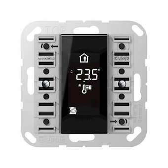 Régulateur compact 4 voies KNX avec Display / A 500|Jung france-IUNA5194KRMTSD