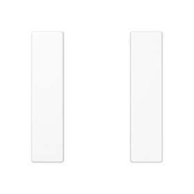 Kit touche complet 1 voie platine F50 / A 500 Blanc|Jung france-IUNA501TSAWW