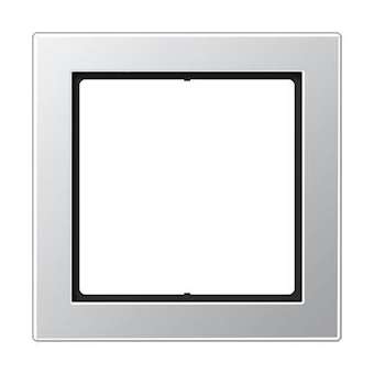 Cadre 1 poste / LS FLAT DESIGN Aluminium|Jung france-IUNFDAL2981