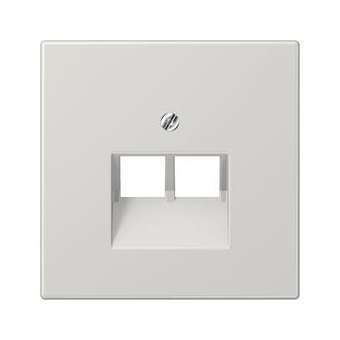 Enjoliveur pour prise IAE/UAE / LS 990 Gris clair|Jung france-IUNLS969-2UALG