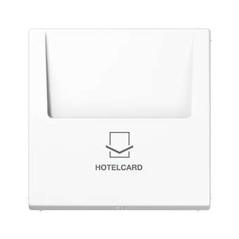 Enjoliveur Hotelcard / LS 990 Blanc|Jung france-IUNLS590CARDWW