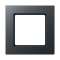 Cadre 1 poste / Acréation Anthracite|Jung france-IUNAC581BFANM