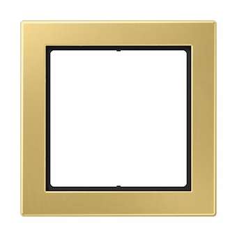 Cadre 1 poste / LS FLAT DESIGN Laiton doré|Jung france-IUNFDME2981C