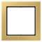 Cadre 1 poste / LS FLAT DESIGN Laiton doré|Jung france-IUNFDME2981C