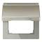 Enjoliveur couvercle porte étiquette / LS 990 Métal Inox|Jung france-IUNES2990NAKL