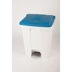 CONTAINER 70L blanc couvercle bleu|JVD-JVD8991090