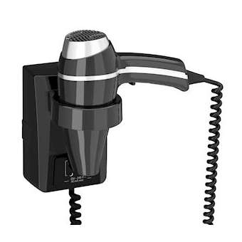 Sèche-Cheveux CLIPPER II noir + support PR MT|JVD-JVD8221203