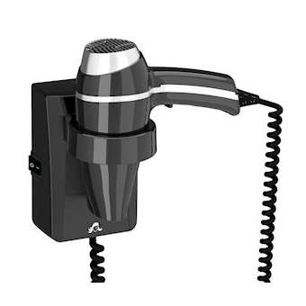 Sèche-Cheveux CLIPPER II noir + support base + on/off|JVD-JVD8221202