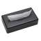 SANIBOX boîte mouchoirs rect. noire mat|JVD-JVD8991311