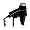 Sèche-Cheveux ALTEO noir + Support universel|JVD-JVD8221626