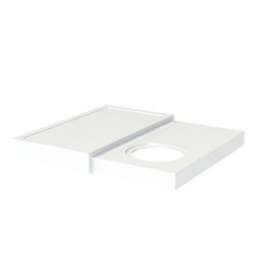 ORCHESTRO Plateau percé blanc|JVD-JVD8661582