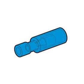 Clip femelle rond bleu (1,5 à 2,5 mm²) - Diam. 5 mm|Cembre-CMBBF-BF5