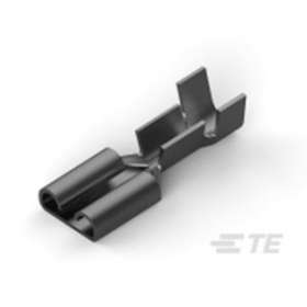 Clip Nu-Section: 0,8 à 2,1mm²-Clip: 6,3 x 0,8mm-Laiton étamé|TE Connectivity ( Ex Tyco Simel )-TYS605610