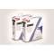 Gaine thermorétractable polyoléfine 2:1,HIS-PACK 25.4/12.7, noir, dévidoir de 5m