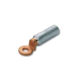 Cosse alu-cuivre 16 mm² - Diam.12 mm à fut long (poinçonnage)|Cembre-CMBCAA16-M12