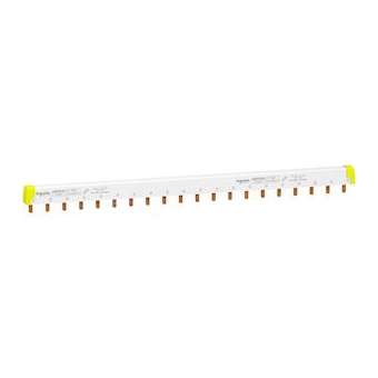 Acti9 iC60 - peigne de raccordement à dents - 3P - 100A - 20 modules de 18mm|Schneider Electric-SCHA9XPH320