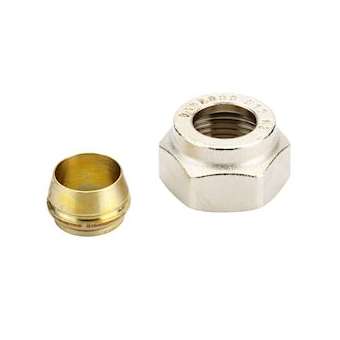 Raccord à visser femelle 3/4' pour tube cuivre 14/16|Danfoss-DFS013G4126