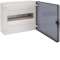 Coffret saillie 12 M porte transp.