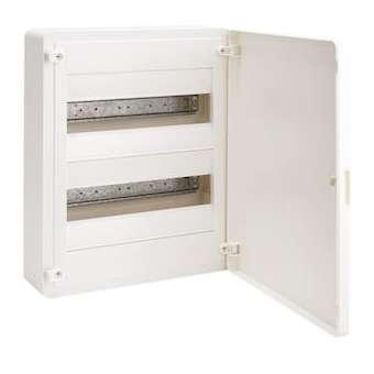 Coffret saillie 24 M porte opaque|Hager-HAGVS212PR