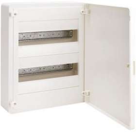 Coffret saillie 24 M porte opaque|Hager-HAGVS212PR