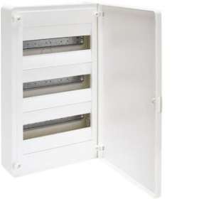 Coffret saillie 36 M porte opaque|Hager-HAGVS312PR