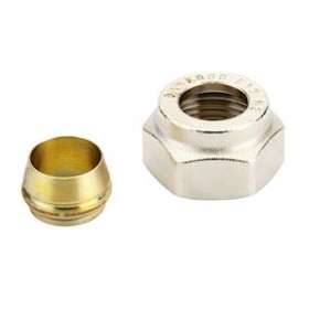 Raccord à visser femelle 3/4' pour tube cuivre 16/18|Danfoss-DFS013G4128