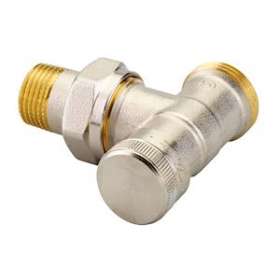 RLV 15 coude réglage 1/2 avec raccord mâle|Danfoss-DFS003L0363