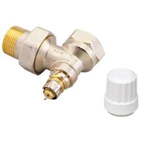 RA-IN 25 corps de robinet à Kv réglable, 1' équerre dimensions NF|Danfoss-DFS013G6587