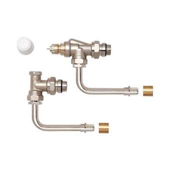 kit hydrocâblé HC-RE 75mm PER 16 à glisser RA-IN équerre inversée + RLV-S avec c|Danfoss-DFS013G2323