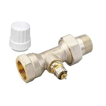 RA-IN 25 corps de robinet à Kv réglable, 1' droit dimensions NF|Danfoss-DFS013G6588