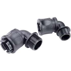 Raccord coudé 90DEG pour conduit flexible RTA polyamide D19,5mm ISO25|Legrand-LEG666573
