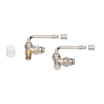 kit hydrocâblé HC-RE 75mm PER 16 à sertir RA-IN équerre + RLV-S avec coude orien|Danfoss-DFS013G2325
