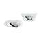 Downlight orientable Rond EKTOR 42W 840 Narrow Flood 36DEG 24DEG Blanc|Lucibel-LCLEKR42W840NFWH