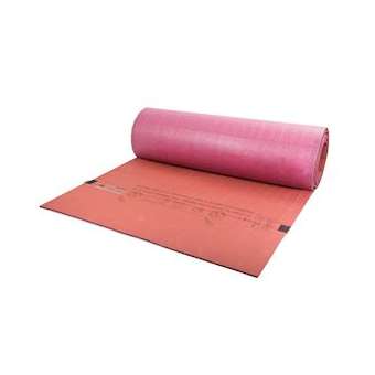 tapis chauffant Danfoss ECdry, 1 m de larg, 100 W/m², 5 m²|Danfoss-DFS088L0149