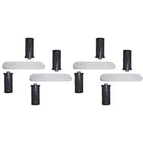 Kit adaptation pied et renvoi D40 mm coffret|Michaud-MIHN745