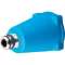 Poignée droite Métal bleu Size.4 +presse étoupe M50 34-44MM
