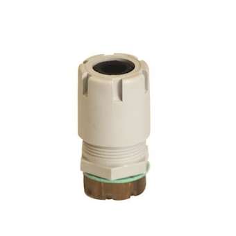 Presse-étoupe BVPE 1 + Ecrou + Joint fibre - polyamide 6.6 - IP66|Eaton Capri-CAP504102