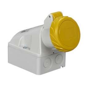 PratiKa - socle de prise industrielle - 16 A - 2P+T - 100-130 V CA - IP67|Schneider Electric-SCH83151