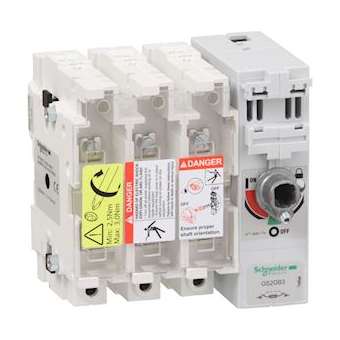 TeSys GS - Interrupteur sect fusible 3x 63a a2-a3|Schneider Electric-SCHGS2GB3