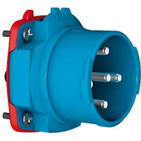 DECONTACTOR DSN6 Connecteur Poly bleu Size.3 IP66/67/69 2P 63A 24V AC|Marechal-MAR616808A